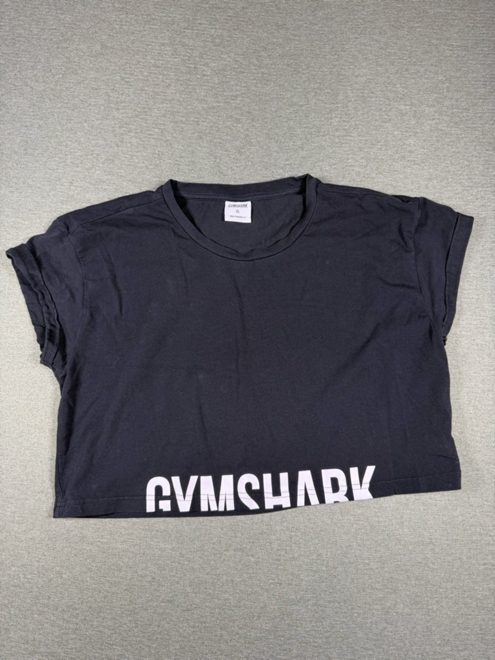 Gymshark Navy Crewneck T‑Shirt